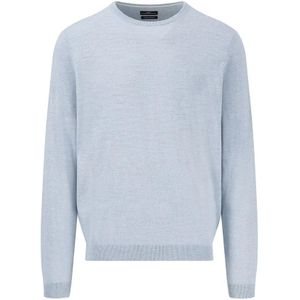 Fynch-Hatton - Trui - Blauw - Effen
