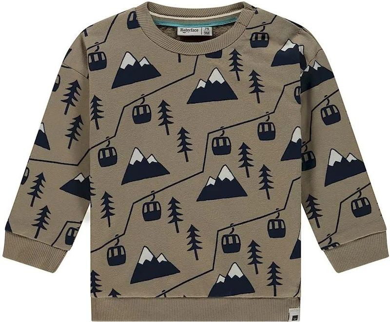 Babyface - jongens sweater - Zand