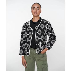 Geisha Jacket Aztec Print