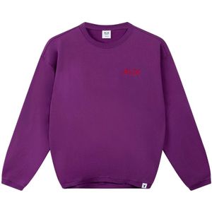 ALIX The Label - Mini Sweater - Paars - Knitted Bull