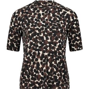 Betty Barclay - T-shirt - Bruin - Bloemenprint