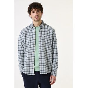 GARCIA - Overhemd - Groen - 100% Katoen - Lange Mouwen - Relaxed Fit