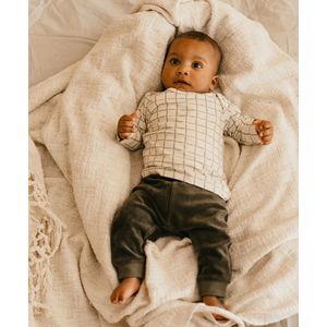 A Tiny Story Broek Badstof Effen