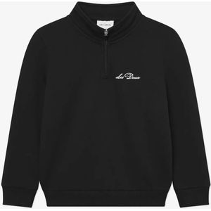 Les Deux - Sweatshirt Backprint West Side - Zwart - Kids