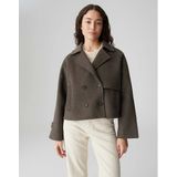 OPUS Tussenmantel 'Haili'  chocoladebruin