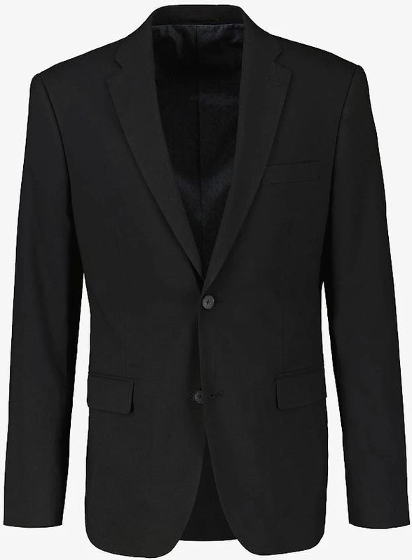 Blazer - Zwart - 49% Viscose 29% Polyester 20% Wol 2% Elastaan