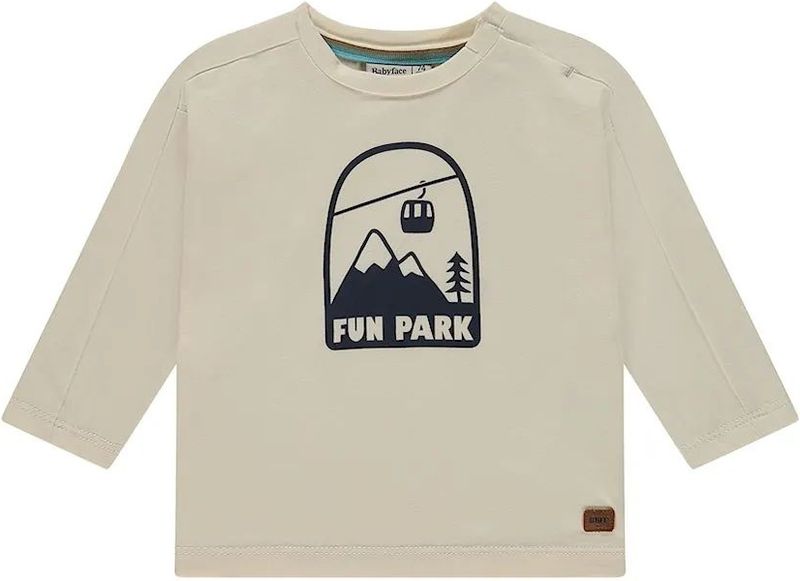 Babyface - Longsleeve - Ecru - Voor Jongens