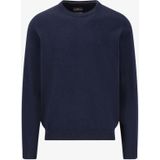 Fynch Hatton - Pullover - Geweven Details - O-hals