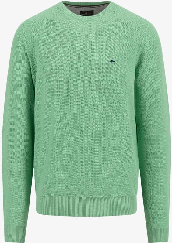 Fynch-Hatton - Ref.1513 220 - Trui - Katoen - Gestructureerd, Ronde Hals