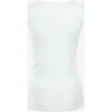 Yaya - Round V-neck - Singlet - Wit - Dames
