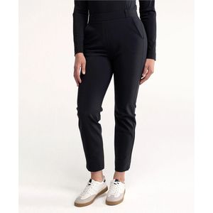 Studio Anneloes - Anne - Lange Broek - Zwart - Ribmateriaal