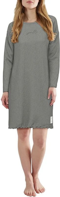 Tom Tailor - Slaapkleedje - Grijs - Xanthi - Lange Mouwen