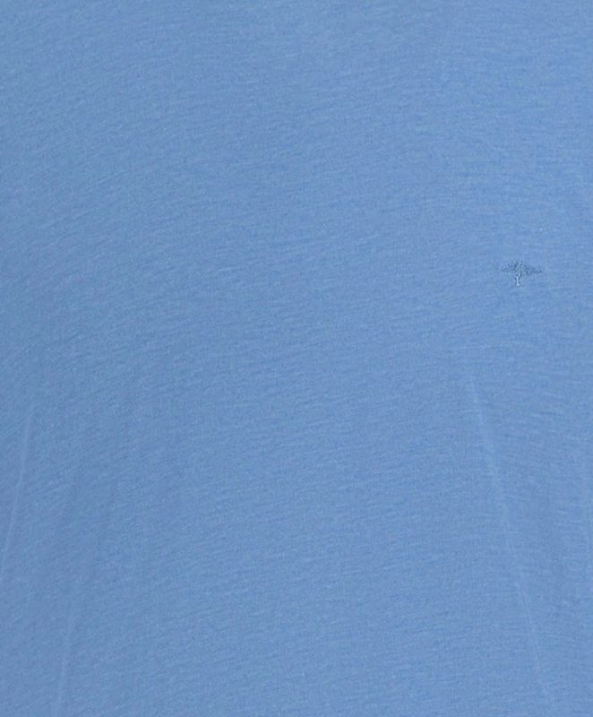 FYNCH-HATTON - Shirt - Lichtblauw - Kwartmouw - Normale Pasvorm