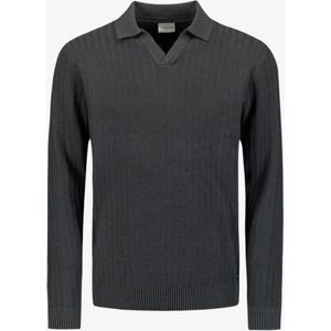 No Excess - Riva - Poloshirt - Antraciet - Regular-Fit