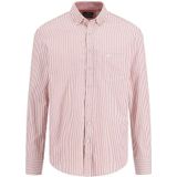 Fynch-Hatton - Overhemd - Rood - Oxford Stripe