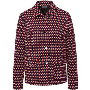 Frank Walder - Ongevoerd Jasje - Rood - Allover Print