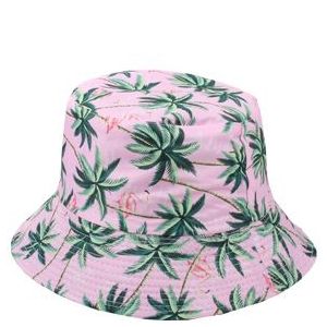 Bucket Hat Palmboom & Flamingo