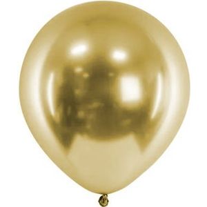Ballonnen Metallic Chroom Goud (50 stuks)