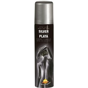 Hair and Body Spray Glitter Zilver