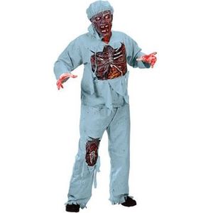 Zombie Chirurg Kostuum Heren Compleet