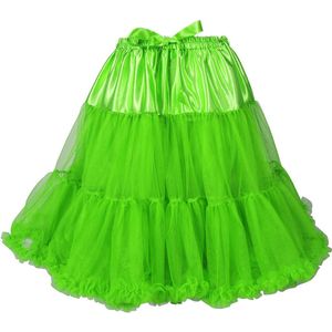 Zwarte tutu met ondoorzichtige onderrok voor vrouwen