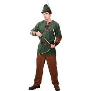 Robin Hood Kostuum Groen/Bruin
