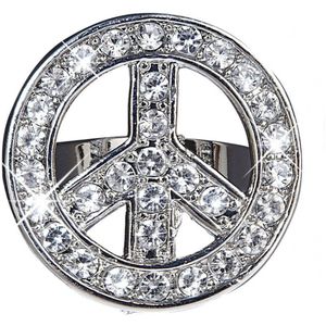 Ring Strass Peace