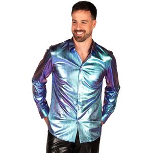 Blouse 'Shining Star' Petrol Heren