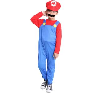 Super Mario Kostuum Kind (3-Delig)