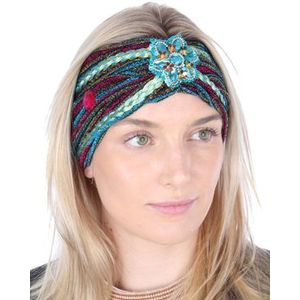 Luxe Hoofdband Turquoise