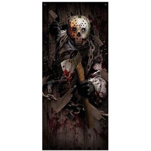 Jason Voorhees Deur Versiering (80x180 cm)