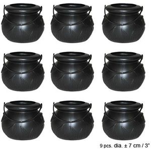 Heksenketeltjes 6 stuks (7 cm)