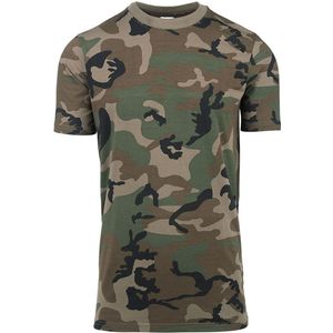 Shirt Camouflage Bruin