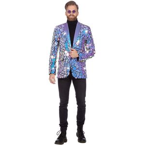 Blazer Holografisch Paars