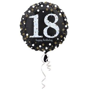 Folieballon 18 jaar (43 cm)