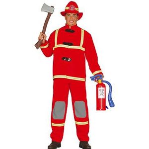Brandweerman Kostuum Rood