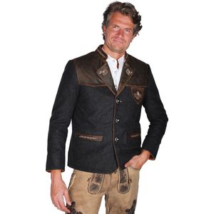 Trachten Jas Tommi Wol & Leer