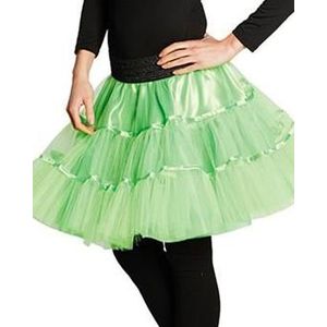 Petticoat Kort Neongroen