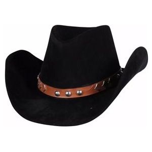 Luxe Cowboyhoed Ames Zwart