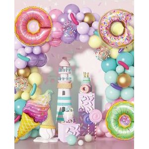 Super Ballonnen Set Candy Pastel (135-delig)