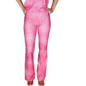 Foute Party Flare Broek Pink & Gold
