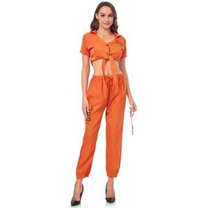 Sexy Boef Kostuum Oranje (2 Delig)