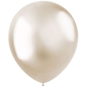 Ballonnen Metallic Pearl Wit (100 stuks)