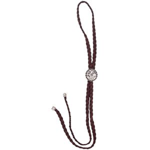 FindChic Leren halsketting van 2-3 mm breed, leren ketting