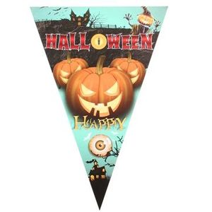 Halloween Vlaggenlijn Evil Pumpkins (3 meter)