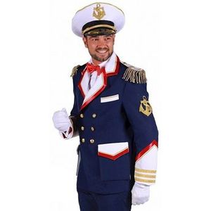 Kapiteinsjas Marine Blauw Heren