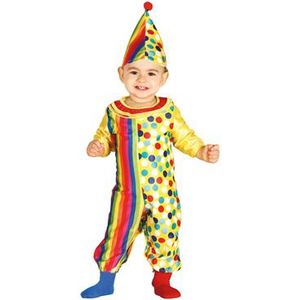Clown Kostuum Stip & Streep Baby