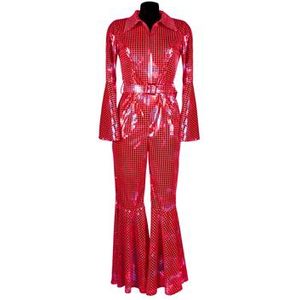 Disco Catsuit Rood