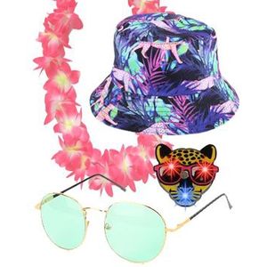 Tropical Toppers Set (4-delig)
