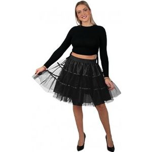Petticoat Zwart Tule